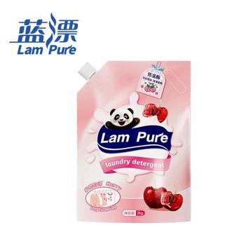 蓝漂  2KG*3袋【樱桃果香12斤】优+低温酶洗衣液樱桃果香温和高效洁净去污去渍香氛柔顺护衣持久留香