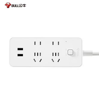公牛（BULL）  USB多功能插座 GNV-UUA124X  新款  白色