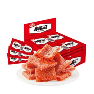 卫龙（WEI-LONG）  辣条亲嘴烧经典香辣味480g/盒 休闲零食生日礼物女非油炸怀旧小吃