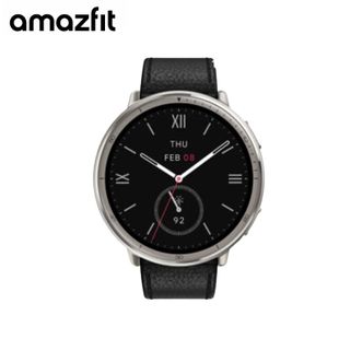amazfit  华米 智能手表Active2 蓝宝石版 运动手表 户外 骑行登山游泳健身 轨迹导航 男女士皮表带