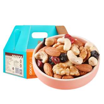臻味  每日坚果 混合干果仁果干孕妇儿童营养零食小吃 750g/盒 1盒 环球版