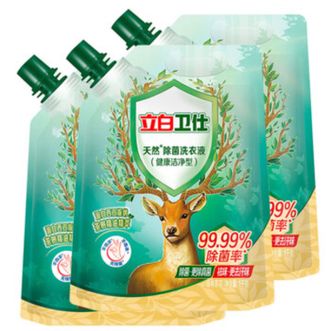 立白  卫仕除菌洗衣液除菌抑菌祛味留香家庭装去渍 补充装【6斤袋装】1kg*3袋