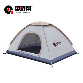 趣游帮  户外露营帐篷 手抛速开（Y026）（200*150*130cm）