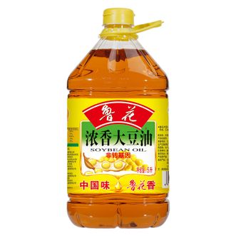 鲁花食用油非转基因大豆油5L