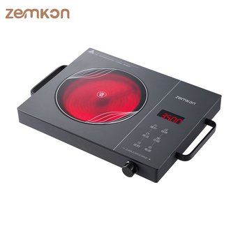 zemkon  电磁炉大功率炒菜火锅一体电磁灶电陶炉KM888黑晶款
