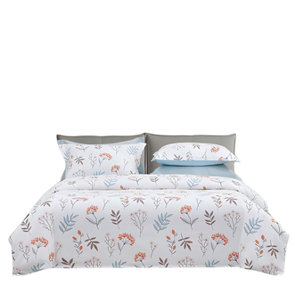 梦洁家纺 云朵绵印花四件套 黛容 YR-1010189058AX012 梦洁家纺 云朵绵印花四件套 黛容 YR-1010189058AX012