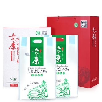 五谷康食品  机饺子粉礼盒4kg