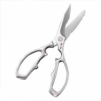 张小泉  全钢多功能家用厨房强力剪J20640100