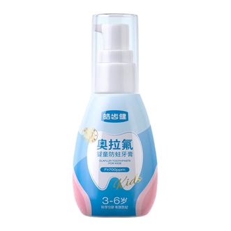 皓齿健  奥拉氟婴童防蛀牙膏90g