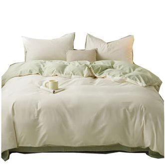 洁丽雅/Grace  四件套抗菌床上用品 薄荷绿 JDSJT079