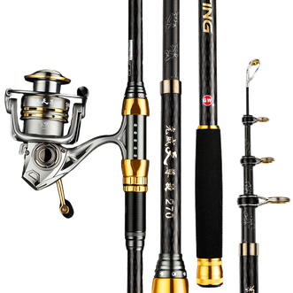 光威（GW）  天尊投超硬海竿套装远投竿鲢鳙巨物抛竿甩竿鱼竿钓鱼杆渔具