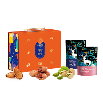 半亩川  环球甄果1748g开心果腰果碧根果无木耳银耳菌菇