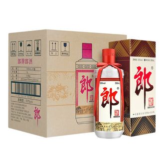 郎酒 郎牌郎酒 53度酱香型白酒 500ml*6瓶 整箱装