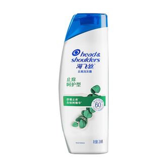 海飞丝/Head-shoulders  止痒呵护型去屑洗发露200ml洗发水洗头膏液滋润头皮
