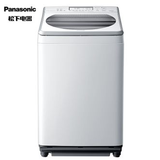 松下/Panasonic  洗烘一体波轮全自动11kg 纳诺怡免洗护衣 桶洗净 大容量烘干泡沫净 白色XQB110-FW120