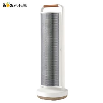 小熊/Bear  石墨烯暖风机取暖器家用立式电暖器3D摇头电暖气电热扇语音智控恒温可定时
