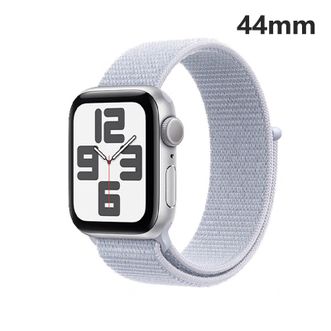 苹果/Apple  apple Watch SE GPS款44毫米 苹果智能手表 银色铝金属表壳青云色回环式运动表带