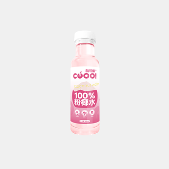 酷可椰  100% 粉红椰子水300ml*15瓶  泰国进口纯椰青水