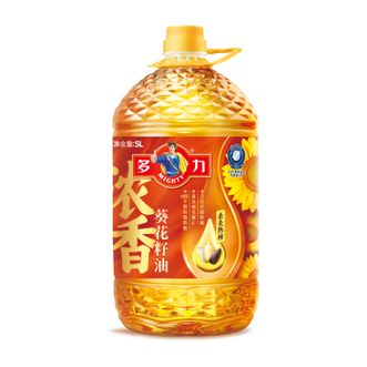 多力/Mighty  浓香葵花籽油 去壳熟榨  5L
