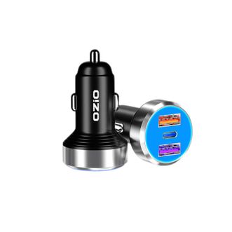 奥舒尔汽车usb点烟器转换插头车载充电器