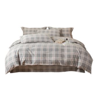 无印良品  水洗磨毛四件套休闲格调（特价）200*230cm