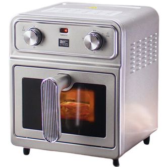 利仁/LIVEN  小钢人空气炸锅家用新款大容量无涂层双热源可视电炸锅烹饪机KZ-J6569