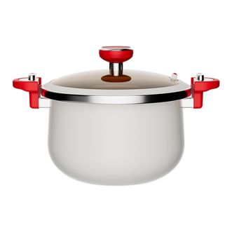 金嫂子/KSISE  前程似锦贝瓷微压锅汤锅 26cm KST247526T