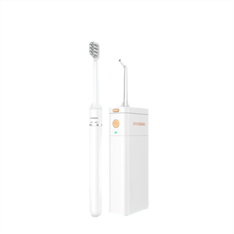 HYUNDAI  电动牙刷抽拉冲牙器套盒 声波电动牙刷  MJT103升级款