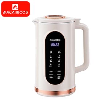 MACAIIROOS  破壁豆浆机多功能料理机榨汁机全自动婴儿辅食搅拌机 MC-PB085  1.2升 白色