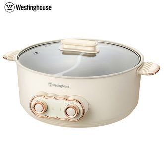 西屋/Westinghouse  鸳鸯电火锅6L电煮锅火锅专用锅家用多功能涮肉锅