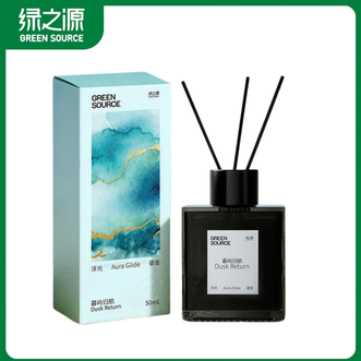 绿之源  香薰除味室内车载持久留香家用香氛厕所卫生间除臭 浮光鎏金系列丨香薰藤条50ml*1 暮屿归航