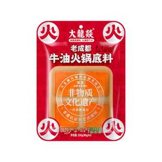 大龙燚  老成都牛油火锅底料320g/袋（一料多用）