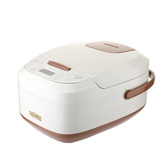 膳魔师（THERMOS）  智能微电脑电饭锅4L 奶白色860W EHA-4143E