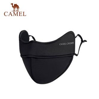 骆驼/Camel  登山防风口罩加绒保暖3D立体高颜值秋冬骑行防尘面罩174CAKS635/A