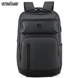 维多利亚旅行者/VICTORIATOURIST  背包男士17.3英寸笔记本电脑包大容量商务双肩包旅行包书包V9089
