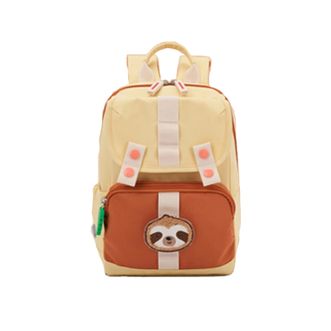 新秀丽/Samsonite  儿童轻便抗菌双肩包 可爱卡通萌趣背包U22  U22*03142  黄色树懒