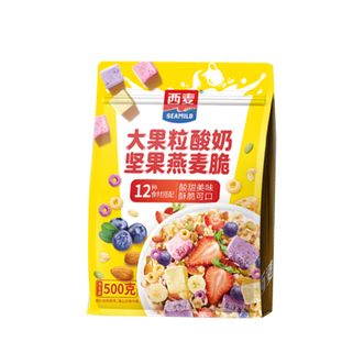 西麦   大果粒酸奶坚果燕麦脆500g