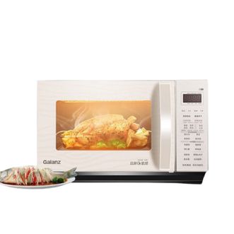 格兰仕(Galanz) 25L微波炉 变频光波炉 不锈钢内胆家用烤箱一体机 G90F25YaSLVIIIN-C2(B1)
