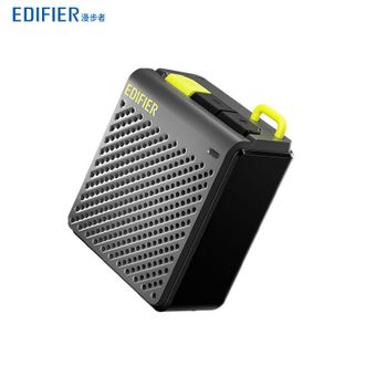 漫步者(EDIFIER) 便携式蓝牙无线音箱M0陨石灰 户外低音炮迷你小音响 蓝牙5.3长效续航
