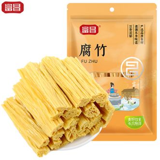 富昌FUCHANG  腐竹500g 手工头层黄豆制品 干货腐竹 素肉炒菜 凉拌火锅材料