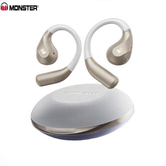 魔声  无线蓝牙耳机AC323【白色】开放式小度ai智能空间音效超长续航蓝牙6.0跑步运动