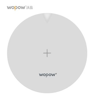 沃品/WOPOW  桌面无线充电器15W快充无线充带壳充8mm雷达感应 HW15