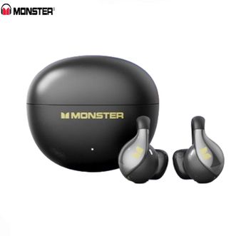 魔声  蓝牙耳机AC225【雾隐黑】 耳夹式蓝牙6.0开放式不入耳跑步骑行运动耳机通话降噪夹耳式耳机