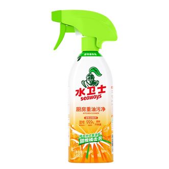 水卫仕/SEAWAYS  油污净厨房清洁剂-带喷头480g/瓶