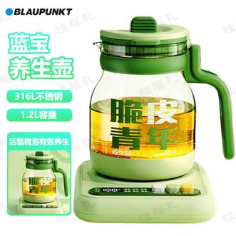 BLAUPUNKT  养生壶 热饮煮茶壶恒温烧水壶迷你办公室家用花茶壶炖煮壶煮茶器