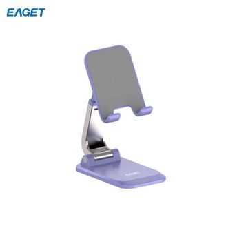 忆捷/Eaget  多功能桌面手机支架 Z3 懒人网课网红直播伸缩升降可调节支架 电视追剧ipad平板支架 长春花蓝