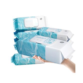 植护  厨房清洁湿巾200*250/60片 5包 懒人抹布去污湿巾 YLH