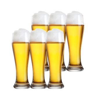 青苹果  啤酒杯  ES4101  六只装460ML  扎啤杯强加厚麦田C款