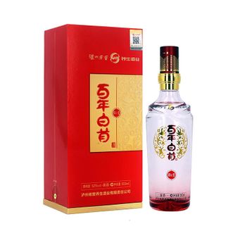 泸州老窖  百年白首和之美  52度 500mL 单瓶装