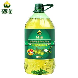 XH  压榨山茶橄榄食用植物调和油5L家用营养烘培油食用油